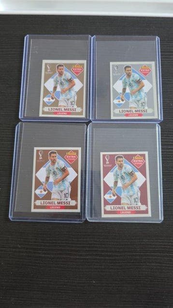 2022 Panini LEGEND Lionel Messi - 4 Sticker - Excellent (EX), Nieuw