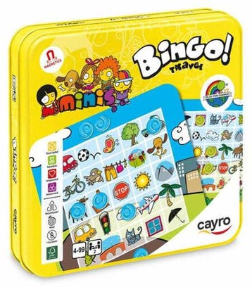 Reis Bingo in Groot Blik | Cayro - Reisspellen, Verzenden, Nieuw