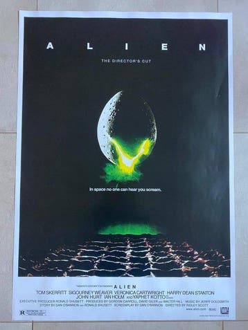 Ridley Scott - Original Movie Poster Special Edition 70X100, Nieuw