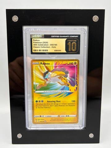 Pokémon - 1 Graded card - Raikou - 30th Celebration -, Nieuw