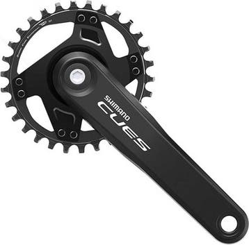 Shimano Cues U4000-1 Crankstel Zilver 170 mm / 32t, Ophalen of Verzenden, Nieuw, Shimano