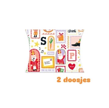 2x Gondeldoosje sinterklaasfeest - sint (Gondeldoosjes), Ophalen of Verzenden, Nieuw, Cadeauzakje