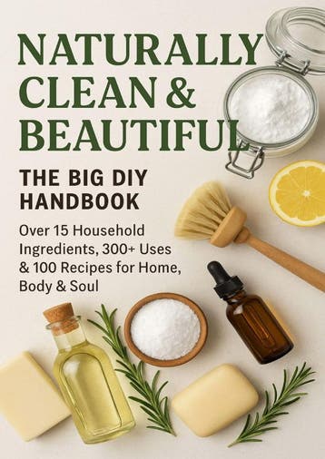 Naturally Clean & Beautiful : The Big Diy Handbook – Over 15, Boeken, Ophalen of Verzenden, Nieuw, S. Wilder