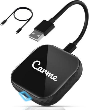 2dekans | CarMe Premium 2-in-1 CarPlay Dongle - Draadloos, Ophalen of Verzenden, Zo goed als nieuw