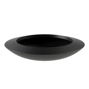 Polyester plantenbak Ø200x40cm - Met bodem, Kunststof, 100 cm of meer, Rond, Nieuw