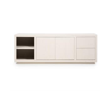 Dressoir Helsinki 200x42cm - taupe | Eleonora, Huis en Inrichting, Ophalen of Verzenden, Nieuw