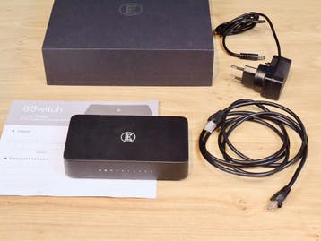 English Electric 8switch audio streaming network switch, Ophalen of Verzenden, Gebruikt