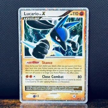 Pokémon Card - Lucario LV.X DP12 – Pokémon, Nieuw