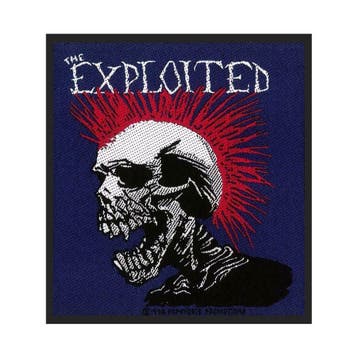 The Exploited Mohican Patch officiële merchandise, Ophalen of Verzenden, Nieuw, Kleding