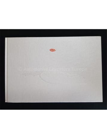 2017 BUGATTI CHIRON HARDCOVER BROCHURE ENGELS, Nieuw, Author
