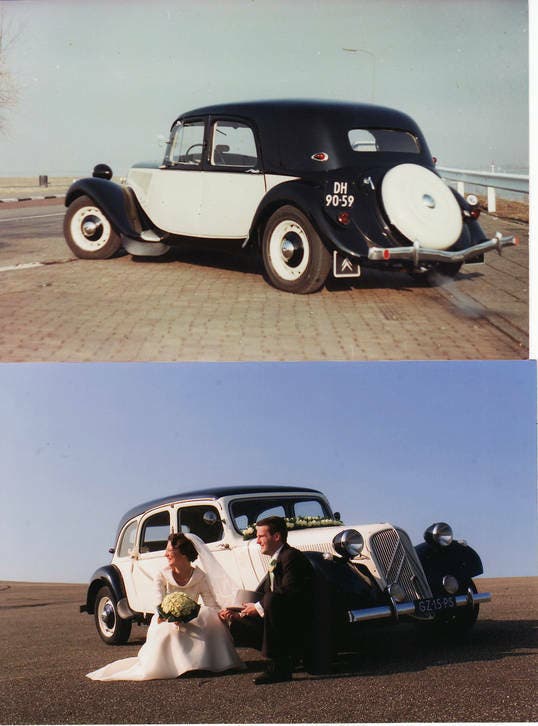 Oldtimer Trouwauto Citroën Traction Avant Rolls  Den Haag, Diensten en Vakmensen, Verhuur | Auto en Motor, Limousine, Trouwauto