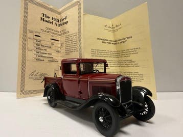 Danbury Mint 1:24 - Modelauto - 1931 Ford Model A Pickup, Nieuw