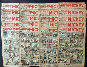 Le Journal de Mickey - 3ème et 4ème années - 20 Magazines -, Nieuw
