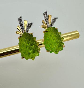 Alexis Bittar - Ananas Clip-On - Oorbellen, Antiek en Kunst