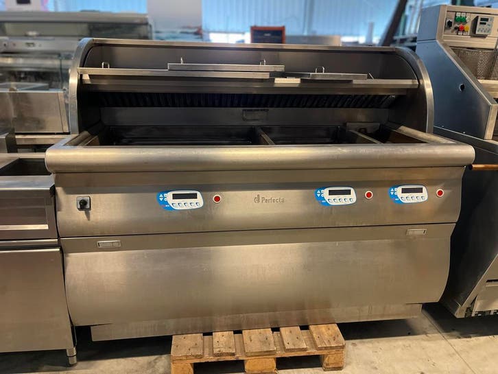 bakwand vis oliebollen 3 pannen 175cm, Zakelijke goederen, Horeca | Keukenapparatuur, Nieuw in verpakking, Fornuis, Frituur en Grillen