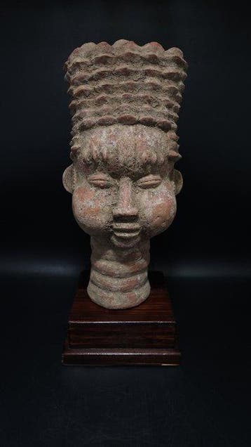 Prachtig rouwhoofd - Achantis - Ghana (Zonder minimumprijs)