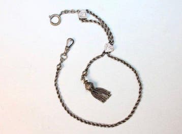 Zonder minimumprijs - Ketting Zilver - Horloge ketting
