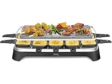 Tefal RE45A8 - Gourmetstel - 3-in-1 Raclette Grill, Witgoed en Apparatuur, Gourmetstellen, Verzenden, Zo goed als nieuw