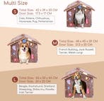 Hondenmand - Hondenbed - Hondenhok - 53x50x43 cm - Nobleza, Verzenden, Zo goed als nieuw