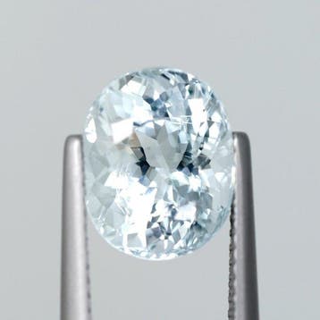 Zonder minimumprijs - 1 pcs Blauw, Groen Aquamarijn - 4,04, Sieraden, Tassen en Uiterlijk, Edelstenen, Nieuw