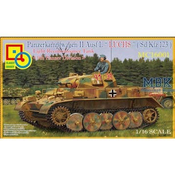 CLASSY HOBBY MC16001 PANZERKAMPFWAGEN II AUSF L. “LUCHS”..., Nieuw