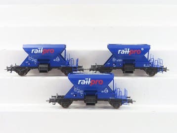 Roco H0 - 67156 - Modeltrein goederenwagonset (1) - 3-delige, Nieuw