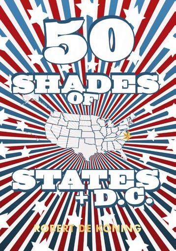 Fifty Shades Of States + D.C. | Robert De Koning | Nieuw, Ophalen of Verzenden, Nieuw, Robert De Koning
