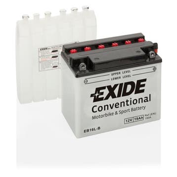 Exide Conventional 12V accu | EB16L-B | 12V 19Ah, Ophalen of Verzenden, Nieuw