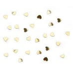 Tafel Confetti Hart Goud, Verzenden, Nieuw, Feestartikel