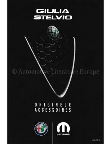 2018 ALFA ROMEO GIULIA | STELVIO ACCESSOIRES BROCHURE, Boeken, Nieuw, Alfa Romeo, Author