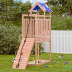 vidaXL Speeltoren Bruin 52,5 x 110,5 x 215 cm Massief, Kinderen en Baby's, Speelgoed | Buiten | Speelhuisjes, Verzenden, Nieuw