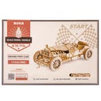 Robotime V8 Grandprix Car DIY Modelbouw Knutselen, Verzenden, Nieuw