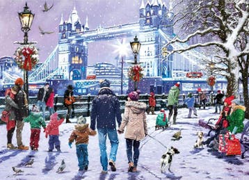Kerstpuzzels - Diverse Merken - Groot Aanbod bij Puzzelplaza, Ophalen of Verzenden, 500 t/m 1500 stukjes, Nieuw, Legpuzzel