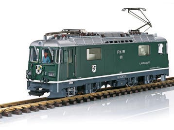 LGB 28447 Elektrische locomotief nr. 611 (Type Ge 4/4 II)..., Ophalen of Verzenden, Nieuw, Locomotief, LGB