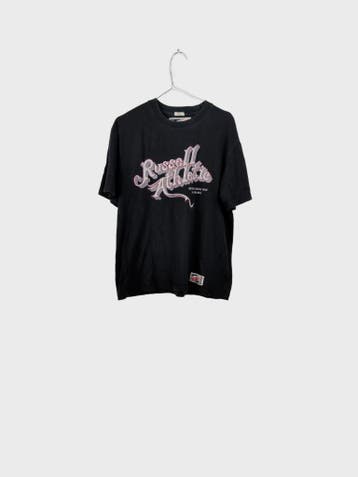 Russell Athletic T-shirts Heren maat S Zwart Vintage, Ophalen of Verzenden, Nieuw