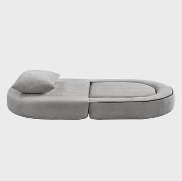 Modulaire Slaapbank Futon Fauteuil met Kussen - Compact en M, Verzenden, Nieuw
