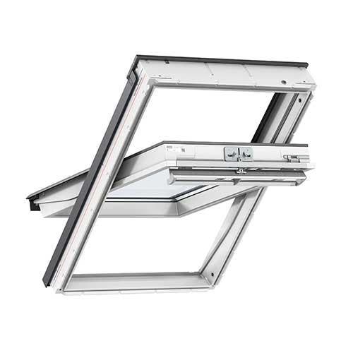 Velux GGU UK08 0070 tuimeldakraam 134x140 cm, Doe-het-zelf en Verbouw, Glas en Ramen, Dubbelglas, Nieuw, Dakraam, Minder dan 80 cm