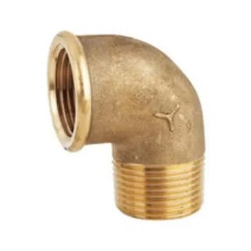 CR Messing knie 90º binnen/buitendraad 1"1/4, Ophalen of Verzenden, Nieuw, Motor en Techniek, Zeilboot of Motorboot