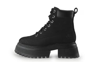 Timberland Enkellaarzen in maat 37 Zwart, Verzenden, Zwart, Lage of Enkellaarzen, Zo goed als nieuw