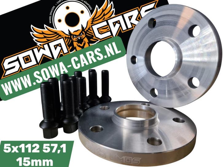 Spoorverbreders Spacers Audi RS3 RS4 RS6 A3 A4  A6 5x112 57., Auto diversen, Tuning en Styling, Verzenden