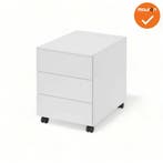 Ladeblok - 14N - 3 Lades - 62x42x58cm - Wit (Ladeblokken), Werkplek, Ophalen of Verzenden, Nieuw zonder verpakking, Kast