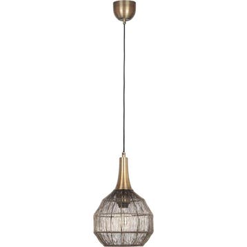 LED Hanglamp - Hangverlichting - Trion Sorana - E27 Fitting, Huis en Inrichting, Ophalen of Verzenden, Nieuw, Metaal, Overige fittingen