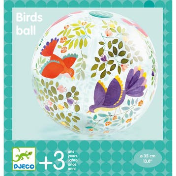 Djeco bal Birds bal - opblaasbare s van €9,99 voor €9,90, Ophalen of Verzenden, Nieuw