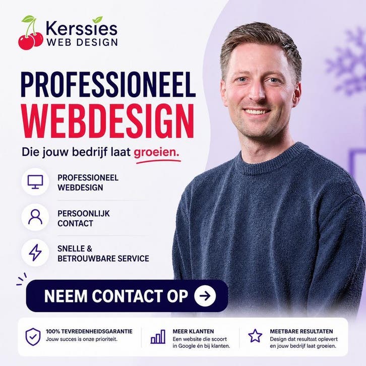 Professioneel logo, visitekaartje, flyer en website, Diensten en Vakmensen, Webdesigners en Hosting, Webdesign
