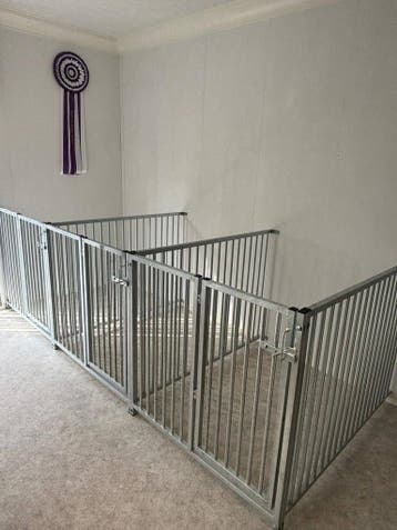 95cm Hoog, Puppypanelen vanaf 50,- puppyren kamerkennel, Hondenkennel, 110 cm of meer, 65 tot 100 cm, Nieuw