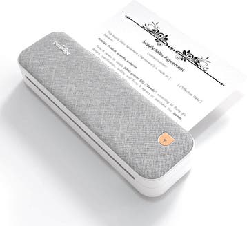 Peripage - A40 - Draagbare Printer - Grijs - A4, Ophalen of Verzenden, Nieuw in verpakking