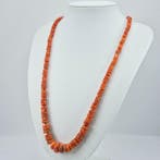 Bloedkoraal - Zilver, Verguld - Halsketting - CORALLO