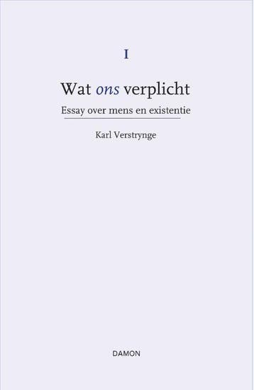 Essay Over Mens En Existentie | Karl Verstrynge | Nieuw, Ophalen of Verzenden, Nieuw, Karl Verstrynge