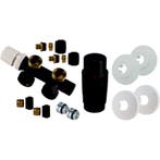 Riko Set Theromstatisch Onderblok Haaks-Links Mat Zwart, Ophalen of Verzenden, Nieuw