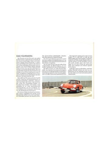 1970 PORSCHE 911 DAS KONZEPT BROCHURE DUITS, Nieuw, Porsche, Author